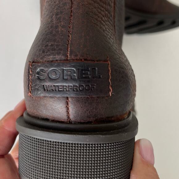 Sorel Waterproof Phoenix leather lace up boots 6 NWOT - Picture 13 of 13